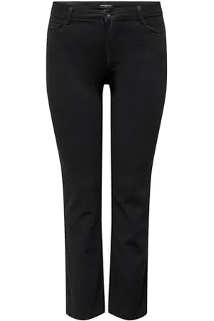 ONLY Damen Caraugusta Hw DNM Jeans Noos Straight-Fit, , 54W / 30L EU