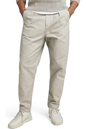 G-Star RAW Herren Unisex Pleated Chino Relaxed, , 32W / 32L