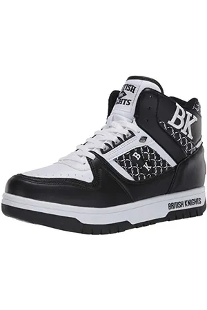 British Knights Herren Kings Sl Sneakers Sneaker, Schwarz/Weiß, 46 EU
