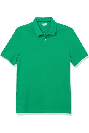 Amazon Herren Piqué-Poloshirt aus Baumwolle, Schmale Passform, , XS