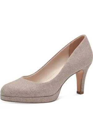 Tamaris Damen Pumps Textil Vegan Stilettoabsatz; /rosa; 40