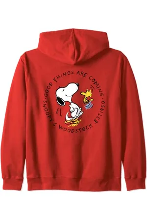 Peanuts Gute Dinge kommen Kapuzenjacke