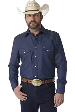 Wrangler Herren 70127 mW Button down Shirts, , L EU