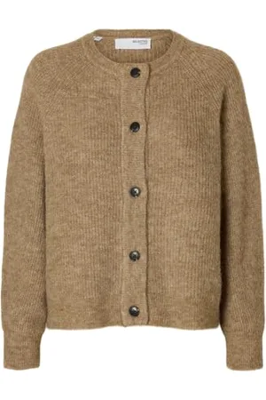 SELECTED Female Strickjacke Langärmeliger
