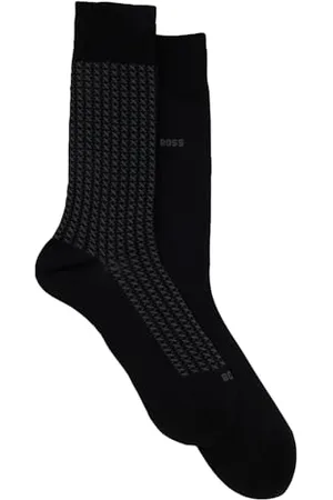 HUGO BOSS Herren 2p Miniallover Mc Regular Socks, , 39-42 EU