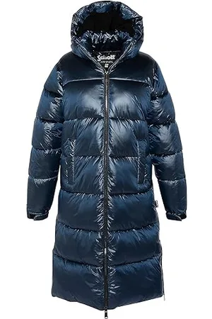 Schott NYC Unisex Belstarsh2w Langer Daunenmantel mit Kapuze von Schott, , X-Large