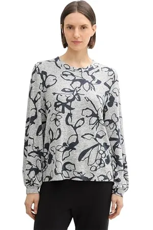 TOM TAILOR Damen Longsleeve mit Ballonärmeln, , XL