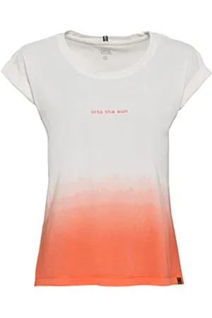 Camel Active Damen T-Shirt in Dip-Dye Optik Womenswear-XL