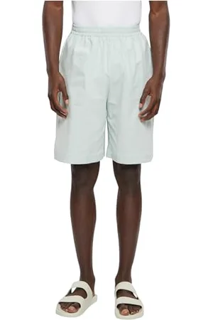 Urban classics Herren Shorts Wide Crepe Shorts, Sport Shorts für Männer, Weites Bein, Baumwolle, , XL