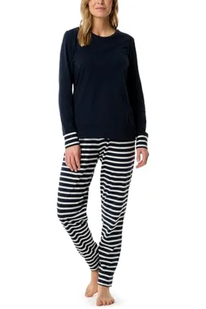 Schiesser Damen Casual Essentials Pyjamaset, , 46 EU