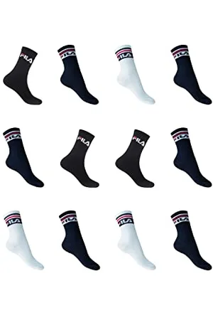Fila Socken Damen Pack Surprise, SportSocken Damen, Zufälliges Muster, Empfindliche Haut (12er Pack)