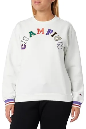 Champion Damen Rochester 1919 Bookstore W-Heavy Powerblend Fleece Relaxed Crewneck Sweatshirt, , L