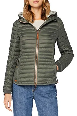 Camel Active Damen leichte Steppjacke mit Abnehmbarer Kapuze womenswear-34