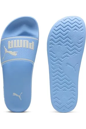 PUMA Unisex Leadcat 2.0 Schiebe-Sandalen, Team Light Blue-Alpine Snow, 35.5 EU