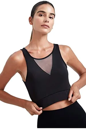 DeFacto Bralette Spitze für Damen - Damen BH Weich und Atmungsaktiv Bra Black,M