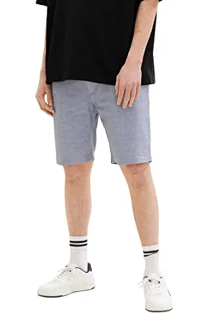 TOM TAILOR Herren Regular Fit Chino Bermuda Shorts mit Stretch S