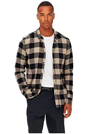 Only & Sons Herren Freizeithemd ONSGUDMUND Checked Shirt Grösse XS S M L XL XXL, Größe:S, Farbe: 22007112