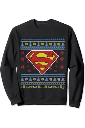 Superman Ugly Christmas Logo Sweatshirt
