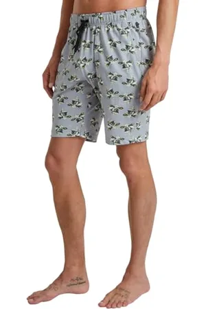 Calida RMX Sleep Bermuda mit Seitentaschen Herren, mit Seitentaschen, aus 100% Baumwolle