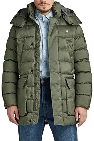 G-Star RAW Herren G-Whistler Padded Hooded Parka, , S