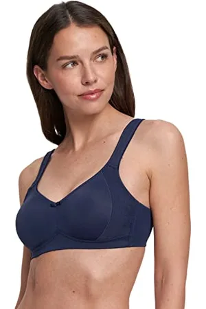 Susa Minimizer BH Damen ohne Bügel Milano, Damen-BHS mit Minimizer Schnittform, verkleinert die Brüste optisch, Mit Soft Cups & Powerlace Spitze