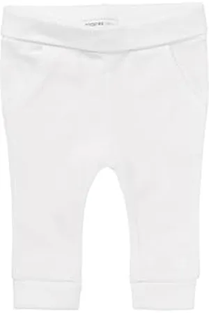 Noppies Unisex Baby U Pants Jersey Reg Humpie Hose, Weiß, 44 EU