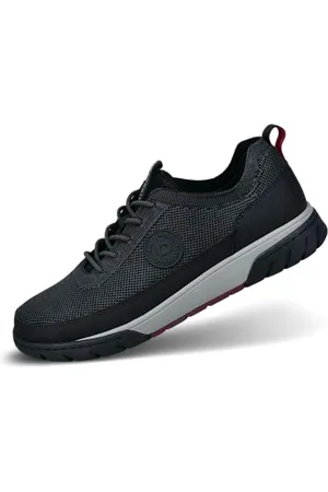 Bugatti Herren-Sneaker in mit atmungsaktiven Flynet-Einsätzen, Memory-Foam-Einlegesohlen, Eva-Sohlen für Dämpfung, leichte und Flexible Schuhe mit Logo 45 EU