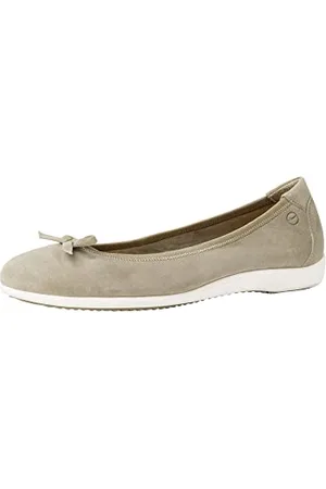 Tamaris Damen Klassische Ballerinas, Frauen Flats,Wechselfußbett,Halbschuhe,Sommerschuhe,Ballerina-Schuhe,Ballett-Schuhe,flach,SAGE,38 EU