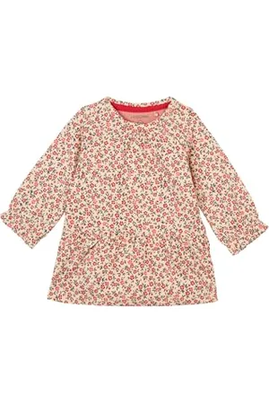 Noppies Baby - Mädchen Girls Dress Feneu Long Sleeve Allover Print Kinderkleid, , 86 EU
