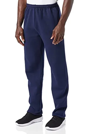Russell Athletic Herren Dri Power Fleece Open Bottom Sweatpants with Pockets, Relaxed Fit, Moisture Wicking Trainingshose, , Mittel