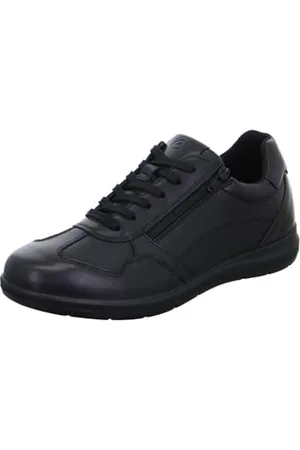 ARA Herren Finn Sneaker, Black, 40 EU