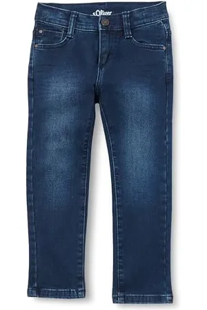 QS by s.Oliver Junior Jeans Hose im Used Look, Fit Pelle