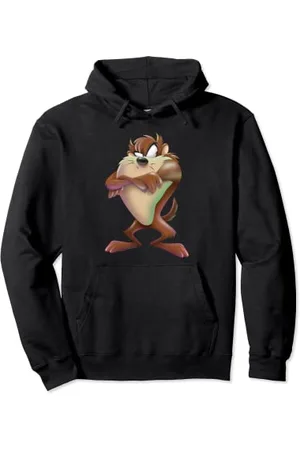 LOONEY TUNES Tazmanian Devil Airbrushed Pullover Hoodie