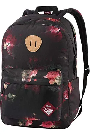 Nitro Urban Plus, Old School Daypack mit zusätzlichem gepolstertem Laptopfach, urbaner Streetpack, Alltagsrucksack, Schulrucksack, Schoolbag mit seitlichem Flaschenfach