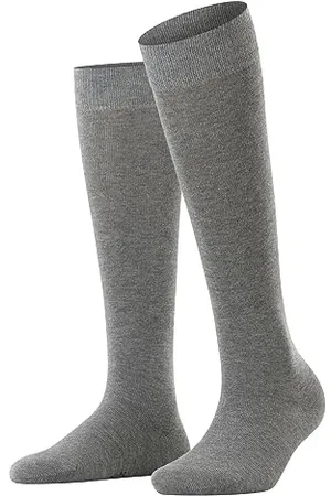 ESPRIT Damen Kniestrümpfe Basic Pure W Kh Baumwolle mit Komfortbund 1 Paar, , 39-42