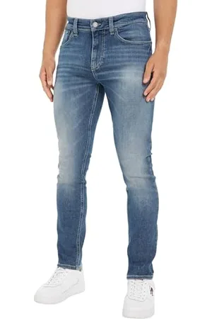 Tommy Hilfiger Herren Jeans Hose Austin Slim Fit, Blau ( Dark), 32W/34L