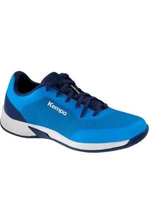 Kempa Unisex Kourtfly Three Sport-Schuhe, blau/weiß, 41 EU