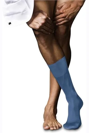 Falke Herren Socken No. 9 M So Pure Fil d´Écosse Baumwolle einfarbig 1 Paar, , 39-40