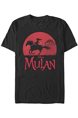 Disney Unisex Mulan: Live Action Mulan Sunset Organic Short Sleeve T-shirt, , M