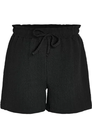 Noisy May Damen NMRIPPLE HW WVN NOOS Shorts, Black, XL