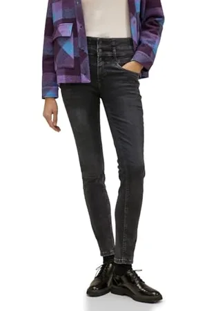 Street one Damen A377052 Jeanshose Slim und High, , 29W / 30L