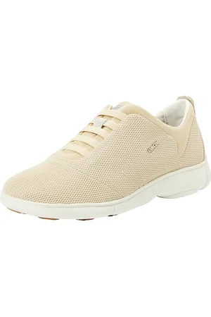 Geox D Nebula 2.0 B Sneaker, Sand/LT Gold, 40 EU