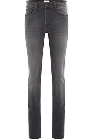 Mustang Herren Jeans Frisco - Skinny Fit Schwarz - Black Denim W28-W38 Stretch, Größe:33W / 32L, Farbvariante:Black Denim 4000-983