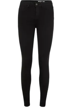 Noisy May NOS DE Damen NMCALLIE HW VI023BL NOOS Skinny Jeans, , 38/L30 (Herstellergröße: 30)
