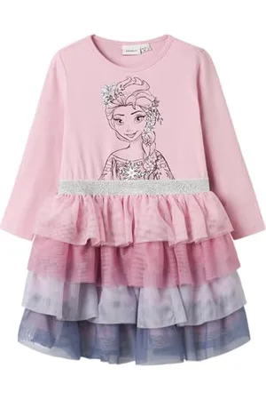 NAME IT NMFOKANNA Frozen LS Tulle Dress WDI