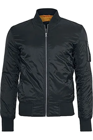 Urban classics Herren Herren Basic Bomber Jacket Jacke, (Black 7), S EU