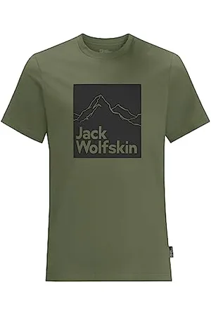 Jack Wolfskin Herren Brand T-Shirt, , S