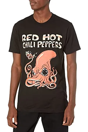 Red Hot Chili Peppers Herren Official Fire Squid T-Shirt, , XX-Large