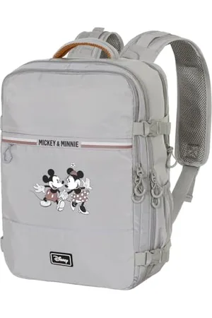 Disney Minnie Maus Face-Großer Mercury Handgepäck Rucksack 47x23x33cm, Mehrfarbig, Kapazität 35 L