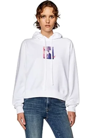Diesel _F-Reggy-Hood-L6 FELP_Shirt_Farbe: Weiß_M